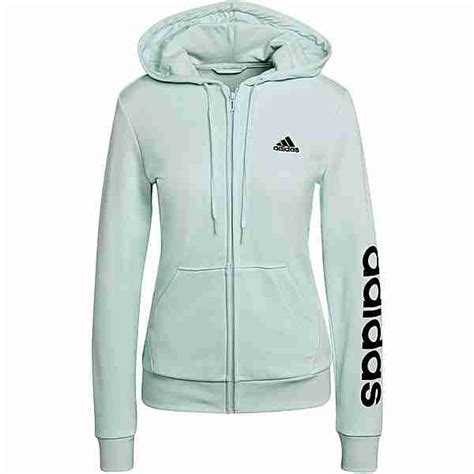 adidas sweatjacke mint damen a3sport